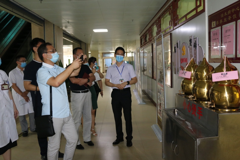 广西中医药大学附属瑞康医院空港院区—扶绥县中医医院到市中医医院参观交流学习